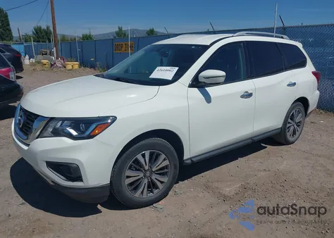 2017 Nissan Pathfinder Sv z USA, uszkodzony, nr VIN 5N1DR2MM0HC667558